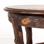 19th Century Pine Table with Inlaid Top