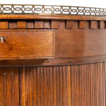 18th Century Dutch Demi Lune Cabinet