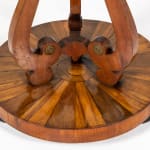 19th Century Italian Olive and Walnut Occasional Table