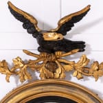 19th Century Regency Gilt Convex Mirror