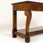 Large 19th Century French Walnut Console Table