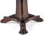 Late Regency Rosewood Centre Table