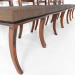 SOLD, Set of Eight 19th Century Regency Mahogany Dining Chairs
