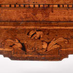 18th Century French Louis XVI Walnut Commode with Marble Top