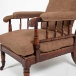 Large Scale 19th Century English Oak Armchair