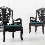 SOLD, Pair of 1940s Chinese Chairs
