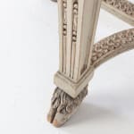 SOLD, 19th Century Painted Console Table with Breccia Marble Top