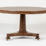 19th Century English Burr Elm Centre Table