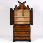 18th Century Italian Walnut Bureau Cabinet