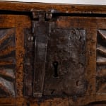 Late 17th Century Carved Oak Coffer