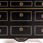 19th Century French Ebonised Commode