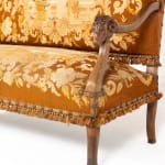 19th Century French Walnut Tapestry Sofa