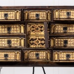 17th Century Spanish Bargueño Vargas Cabinet