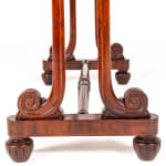 19th Century Regency Mahogany Table with Specimen Marble Top