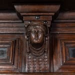 17th Century Dutch Oak and Ebony Cabinet