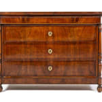 Pair of 19th Century Italian Walnut Commodes