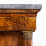 Early 19th Century French Empire Walnut Commode with Paw Feet
