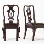Pair of George II Walnut Side Chairs