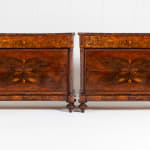 Pair of 19th Century Italian Walnut Commodes