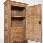 1940s Spanish Limed Oak Cabinet