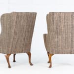 SOLD, Pair of 1930s English Wing Armchairs