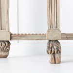 SOLD, 19th Century Painted Console Table with Breccia Marble Top
