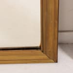 Pair of 19th Century French Brass Bistro Mirrors