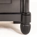 Early 19th Century Ebonised French Empire Period Bookcase