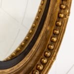 Large 19th Century English Regency Convex Mirror