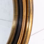 19th Century Regency Gilt Convex Mirror