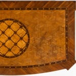 18th Century German Walnut Marquetry and Parquetry Commode