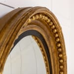 Large 19th Century English Regency Convex Mirror