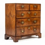 18th Century George II Walnut Chest of Drawers