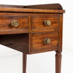 19th Century English Regency Mahogany Dressing Table/Desk (in the manner of 'Gillows')
