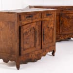 Pair of 18th Century French Burr Ash Buffets