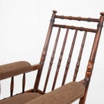 Large Scale 19th Century English Oak Armchair