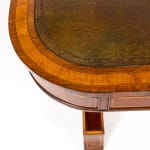 Large Scale 19th Century English Regency Rosewood Library/Writing Table