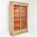 French Painted Glazed Cabinet Circa 1900