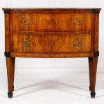 18th Century Walnut and Ash Commode