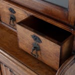 SOLD, 19th Century Solid Oak Bookcase