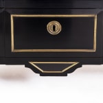 19th Century French Ebonised Commode