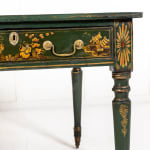 19th Century English Regency Chinoiserie Library Table
