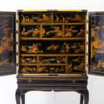 Late 17th Century Chinoiserie Cabinet on Stand