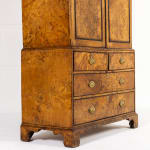Late 18th/Early 19th Century Sycamore Linen Press
