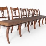 Set of Eight 19th Century Regency Mahogany Dining Chairs
