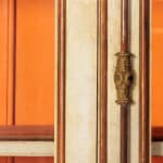 French Painted Glazed Cabinet Circa 1900