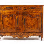 Pair of 18th Century French Burr Ash Buffets