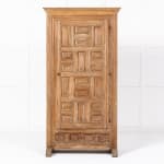 1940s Spanish Limed Oak Cabinet