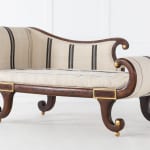 SOLD, 19th Century Faux Rosewood Chaise Longue
