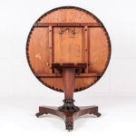 19th Century English Regency Rosewood Centre Table